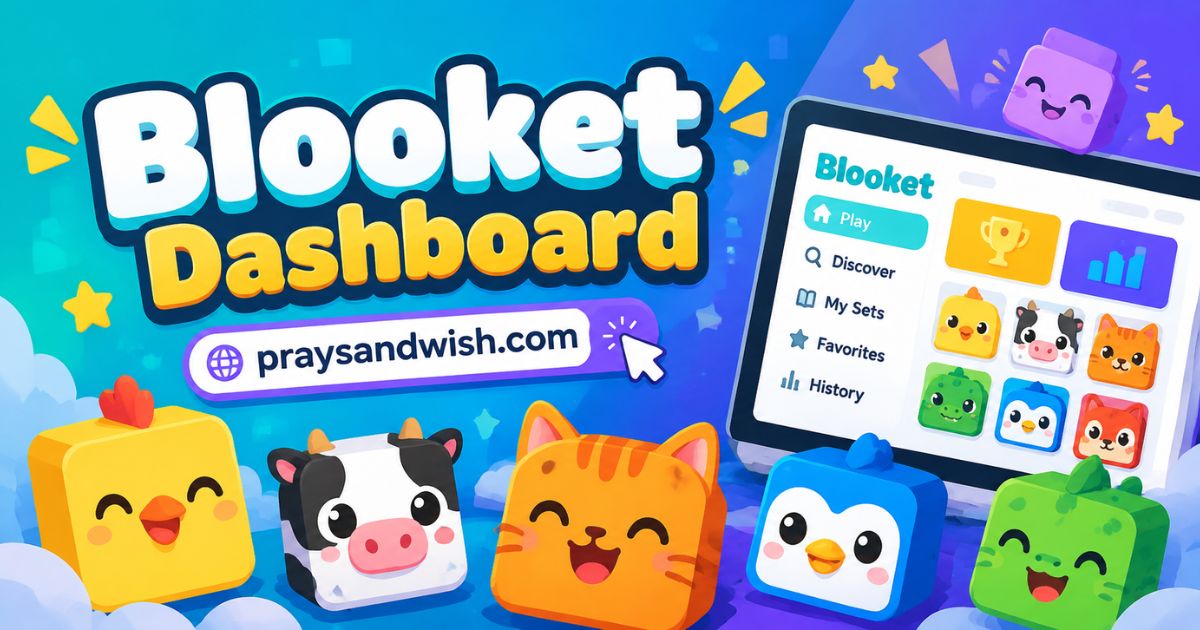 Blooket Dashboard