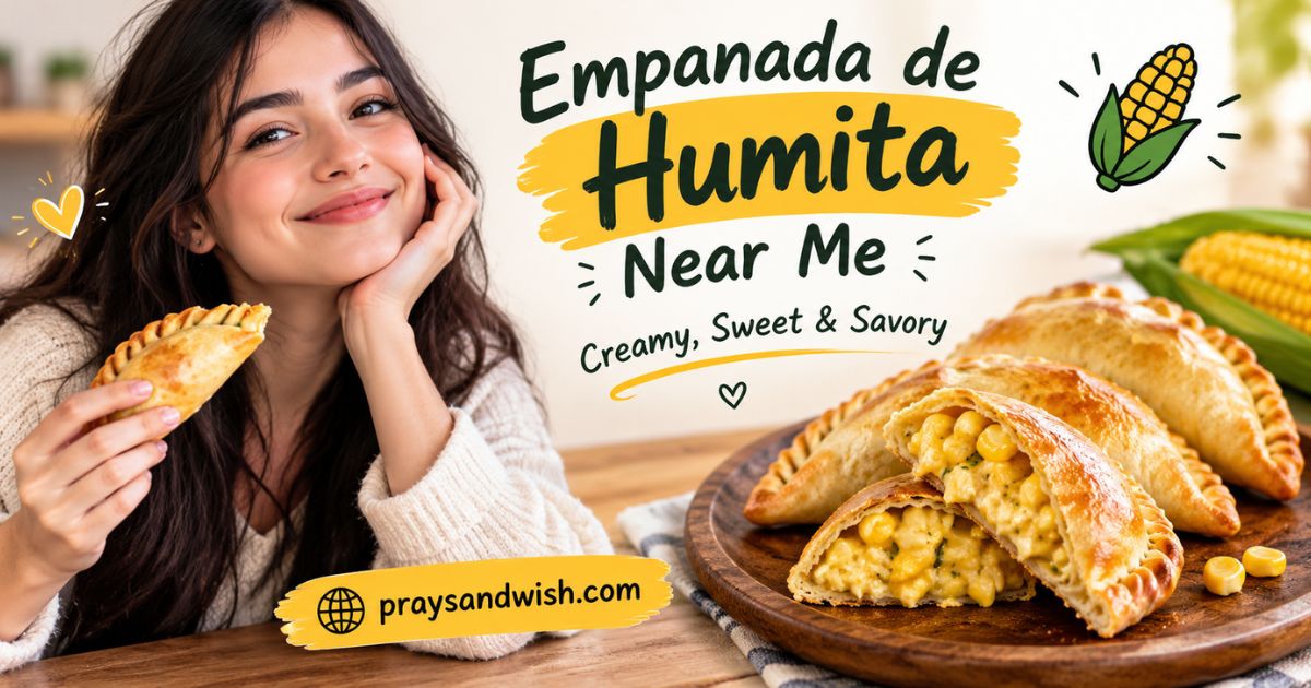 Empanada de Humita Near Me Creamy, Sweet & Savory