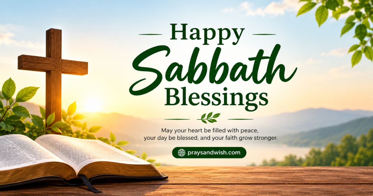 Happy Sabbath Blessings