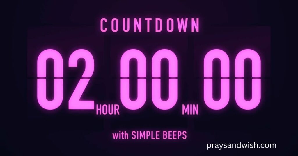 How Long Until 2 PM Countdown