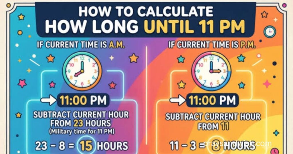 How Much Time Until 1111 PM Today