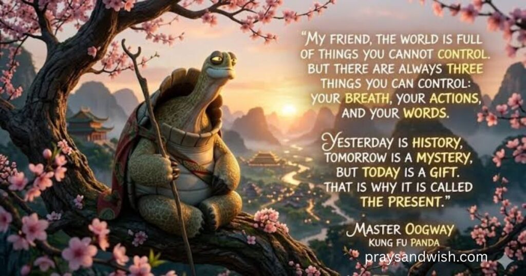 Master Oogway Quotes About Self-Belief and Personal Growth