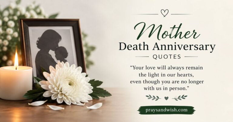 Mother Death Anniversary Quotes