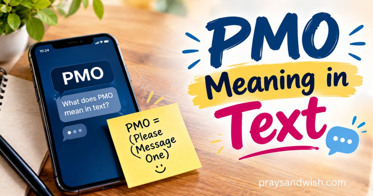 PMO Meaning in Text Why These 3 Letters Cause Confusion 