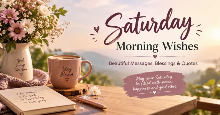 Saturday Morning Wishes