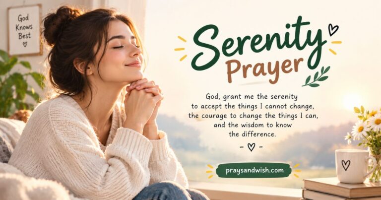 Serenity Prayer