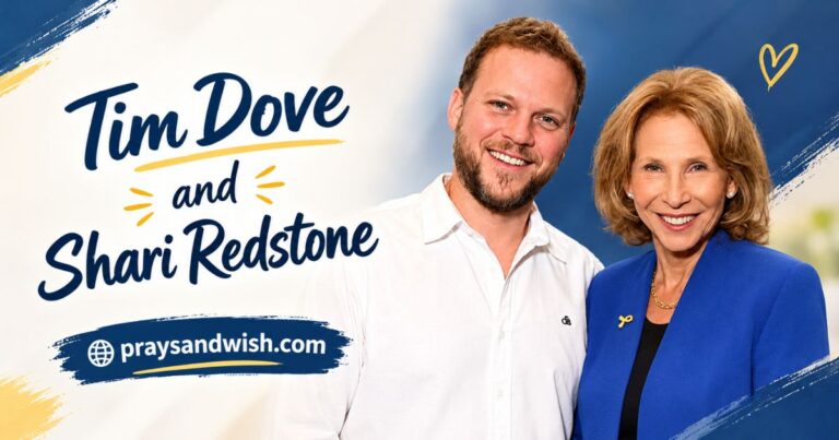 Tim Dove and Shari Redstone
