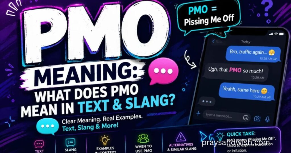 What Does PMO Mean on Snapchat